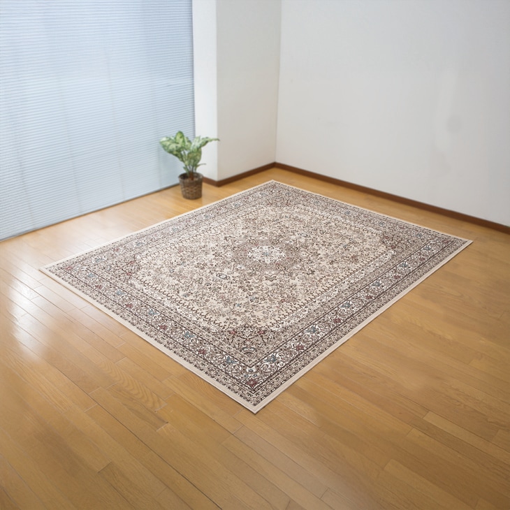 日本製 抗菌防臭モケット織カーペット 正方形・大 240×240cm
