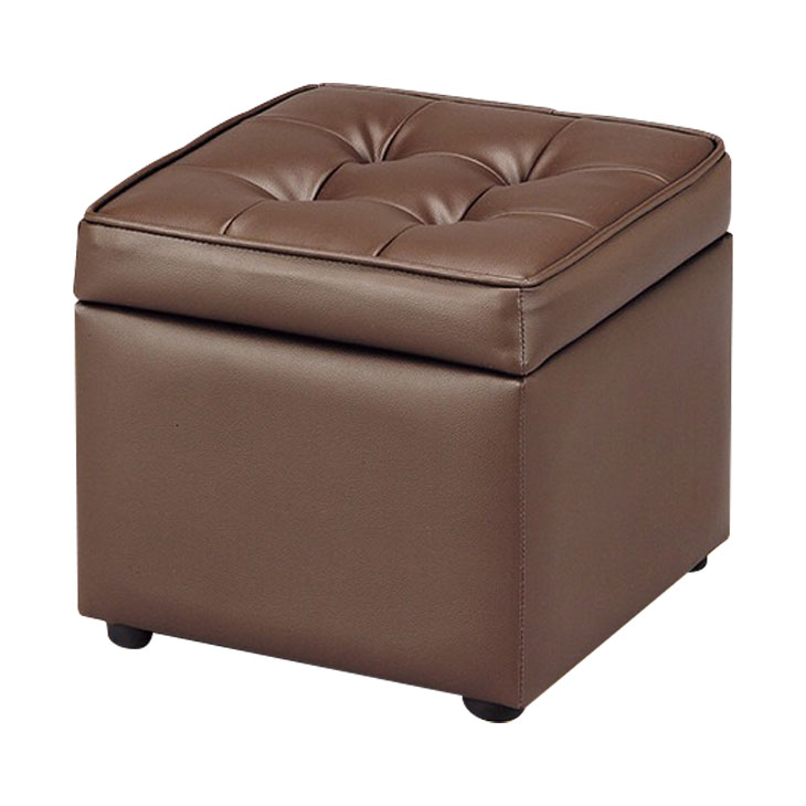 収納付きボックスふっくらソファスツール