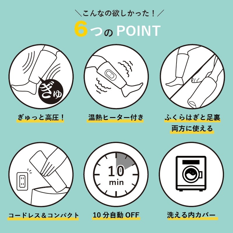 アテックス ふくらはぎマッサージャー ふくらはぎゅ AX-HJ360