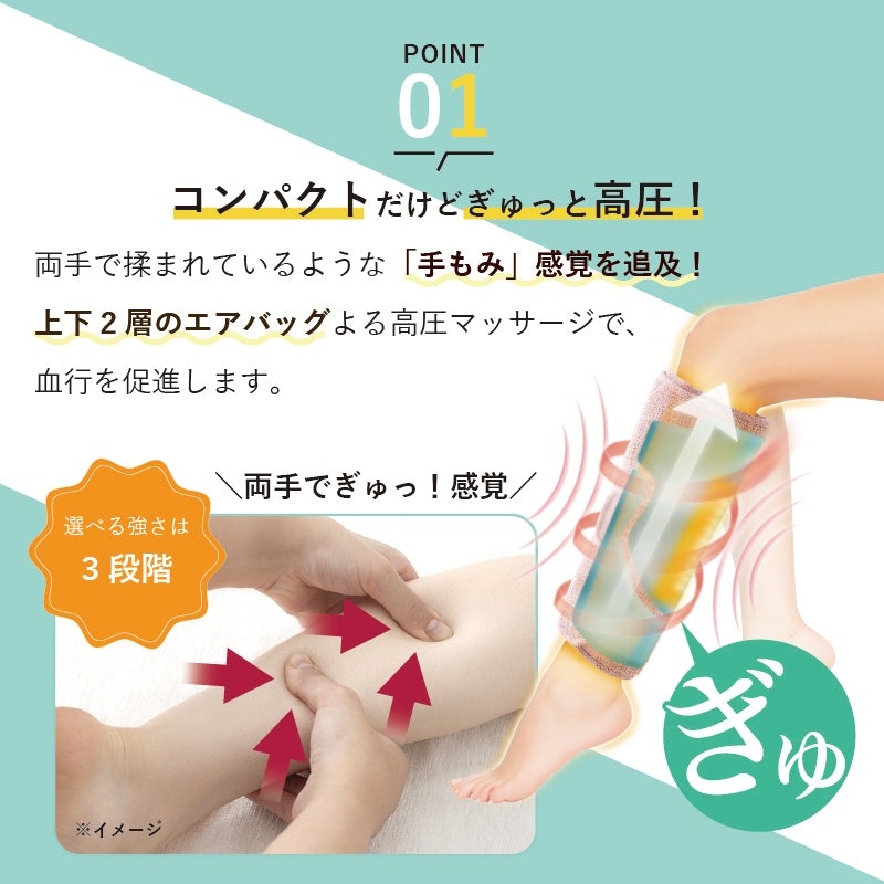 アテックス ふくらはぎマッサージャー ふくらはぎゅ AX-HJ360