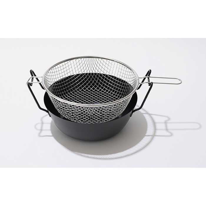 ラバーゼ 鉄揚げ鍋セット 28cm LB-099｜ファミリー・ライフ公式通販