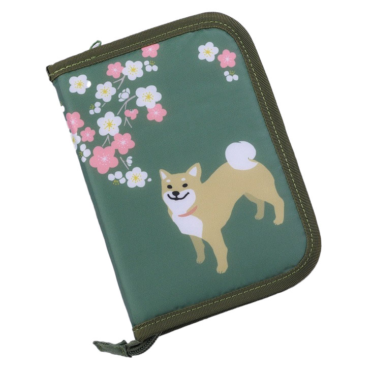 かわいい動物柄お薬手帳ケース