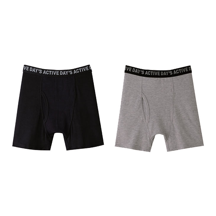 さらさらガード爽快トランクス 3色6枚組 同サイズ