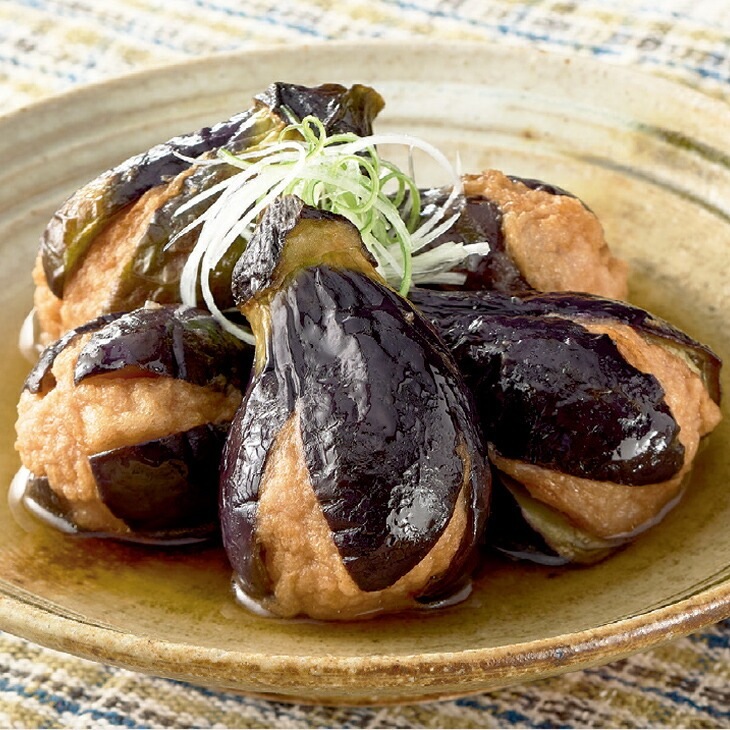 ひとくち茄子の海老詰め 8袋