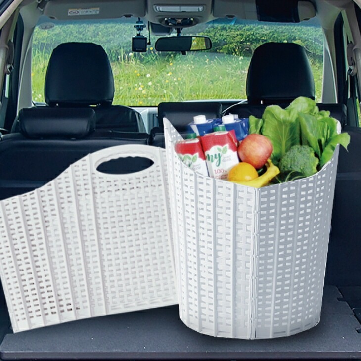 折りたたみバスケット２個組