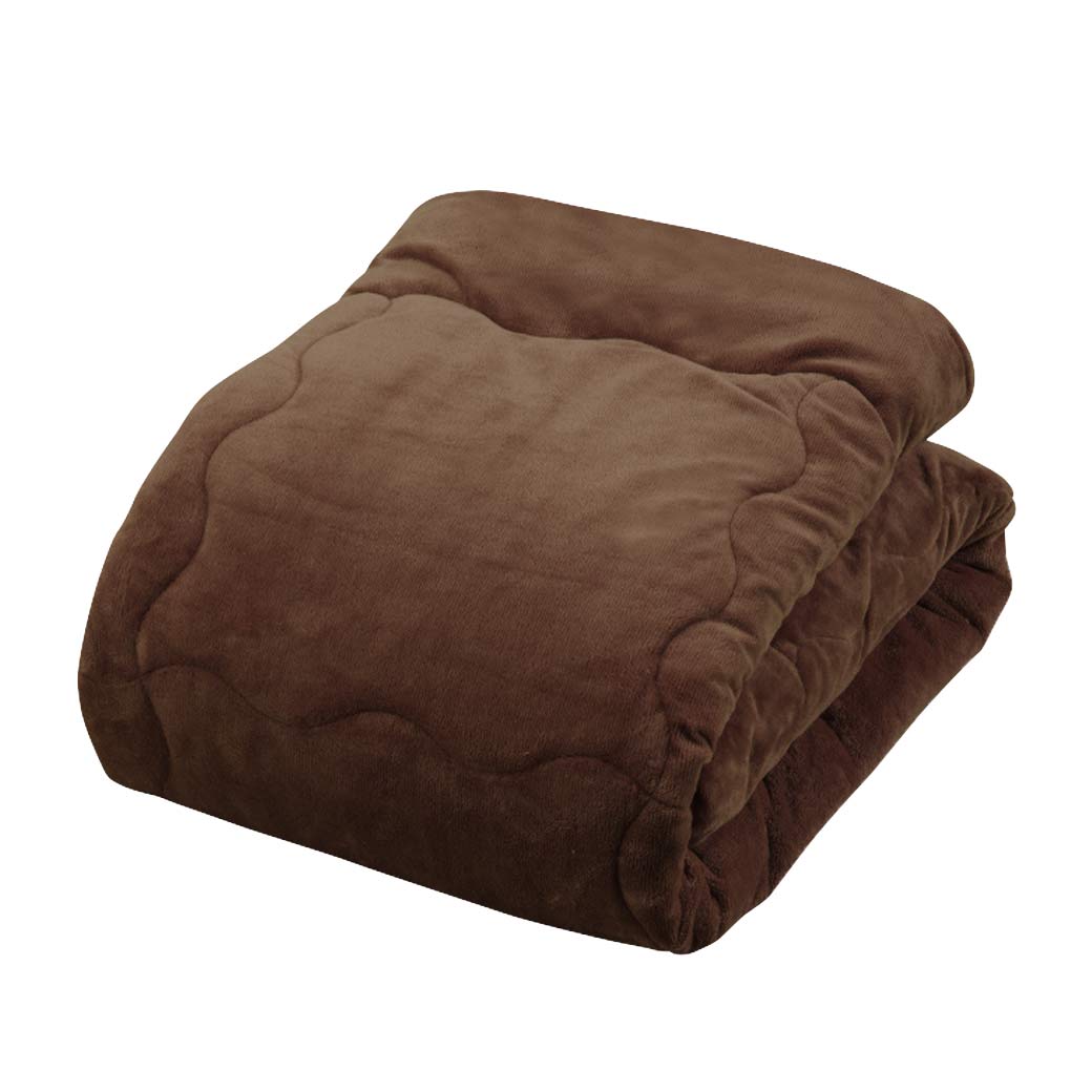 ファミラ 5層構造トリプルウォームぽかぽか毛布布団 ダブル 掛け布団単品