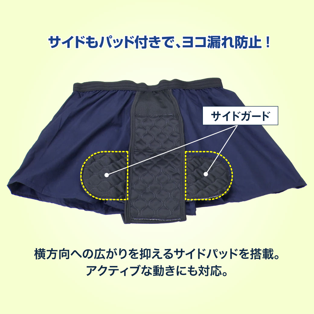 ファミラ 綿100トランクス さわやか安心綿100トランクス サイドガードプラス 2色7枚組 大吸収タイプ 3L