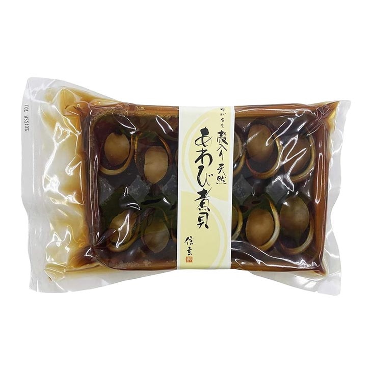 天然あわび煮貝 12粒 約500g×1袋