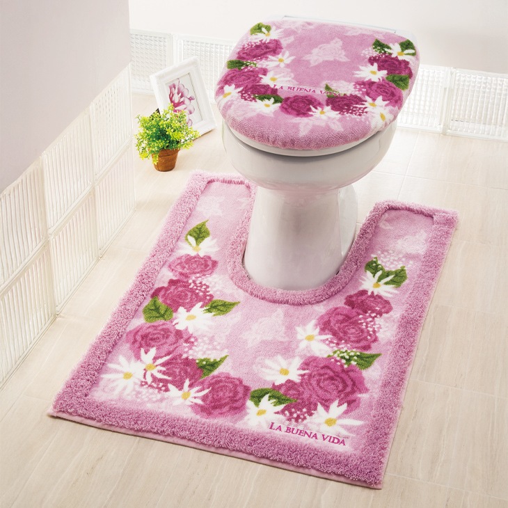 トイレタリーシリーズ ブエナヴィーダ 耳長トイレマット