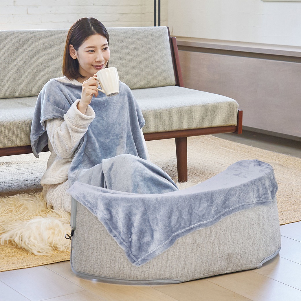 巻くコタツ くるみプラス 着る毛布付き KSHT-004A