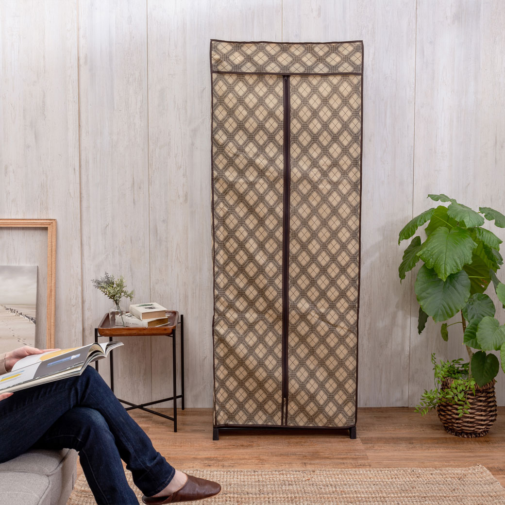 棚付きクローゼットハンガー 60cm幅