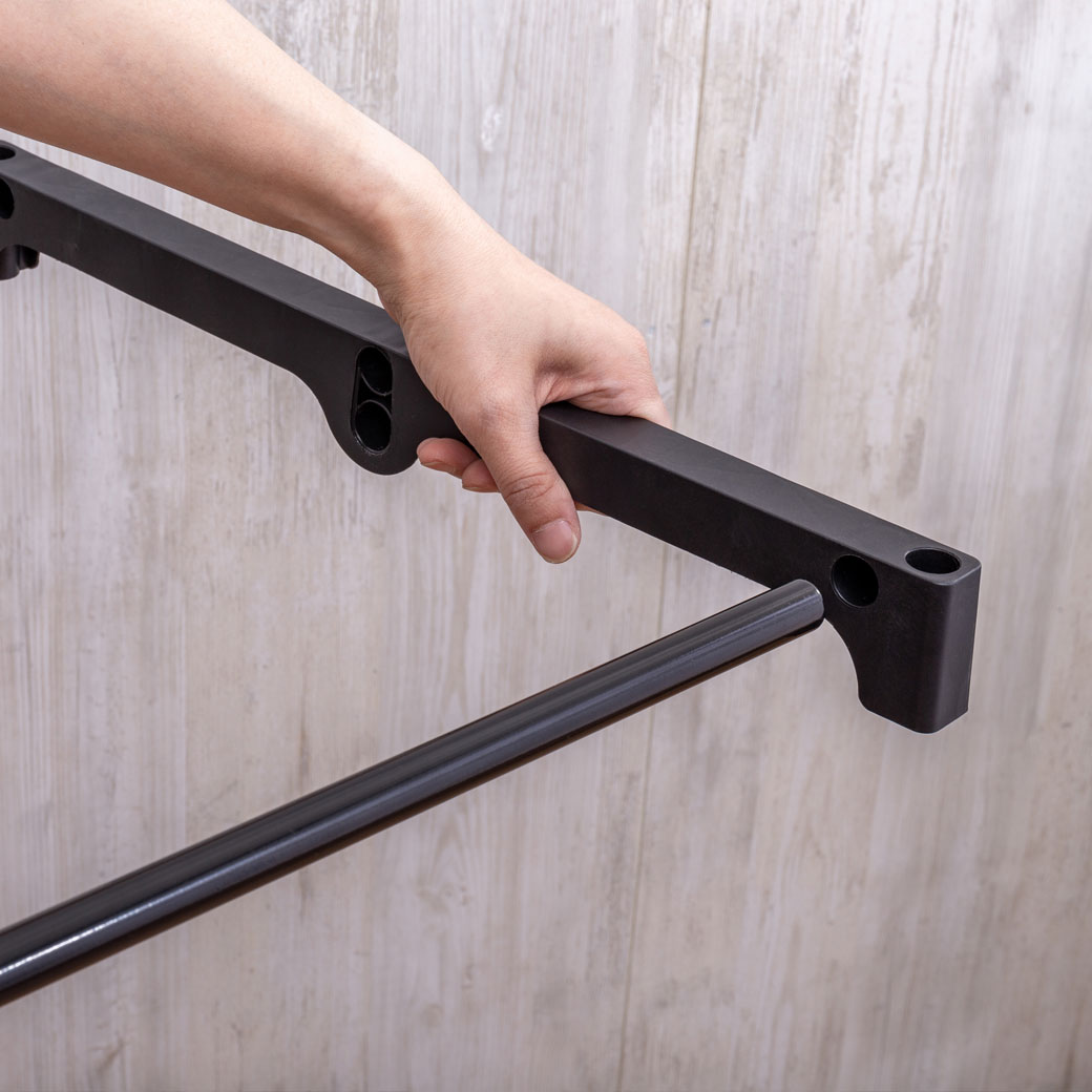 棚付きクローゼットハンガー 60cm幅