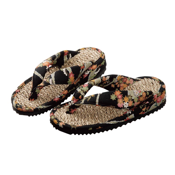 日本製 手作り京彩民芸縄草履