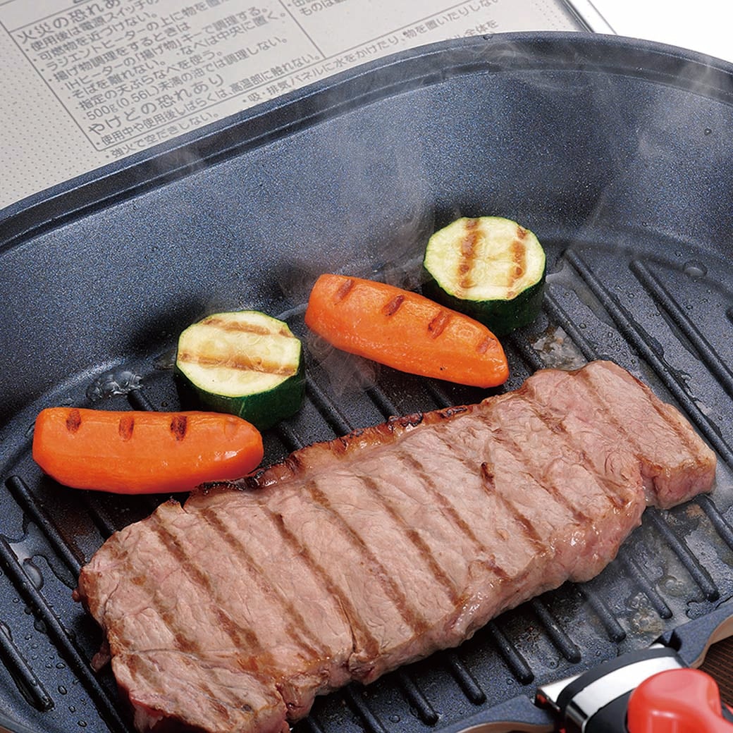 回転式！ブリキ ガラス 蓋付 ディスプレイ 昭和 レトロ [直接引取は割引き] ワイドグリルパン ガラス蓋付き｜ファミリー・ライフ公式通販