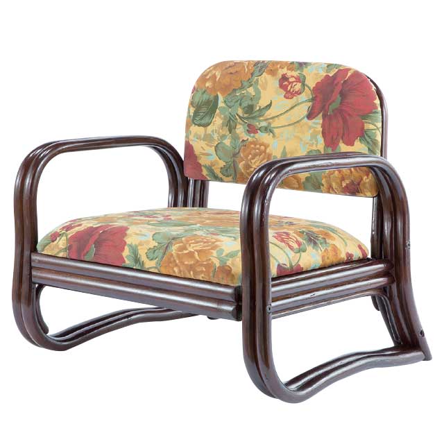 NEW 天然籐 思いやり座椅子 ロータイプ