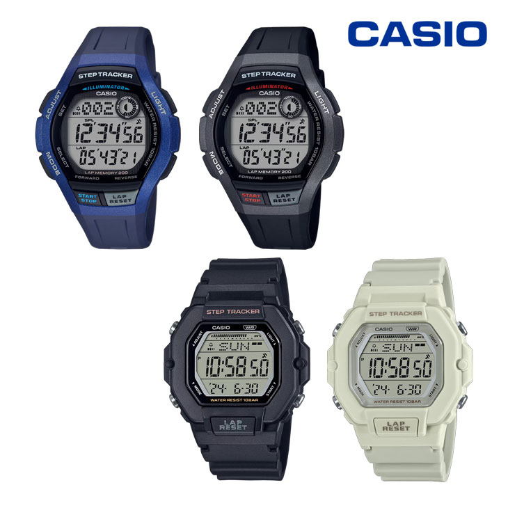 CASIO カシオ デジタル 腕時計 歩数計付きウォッチ WS-2000H