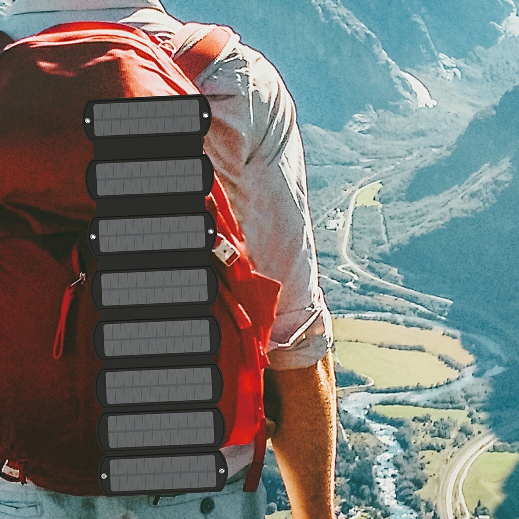 8パネルソーラー充電器