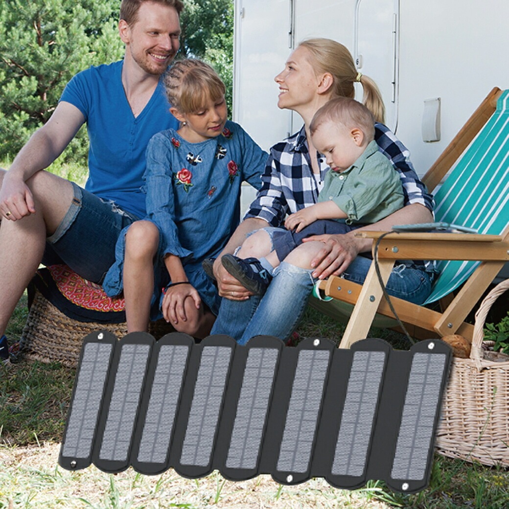 8パネルソーラー充電器