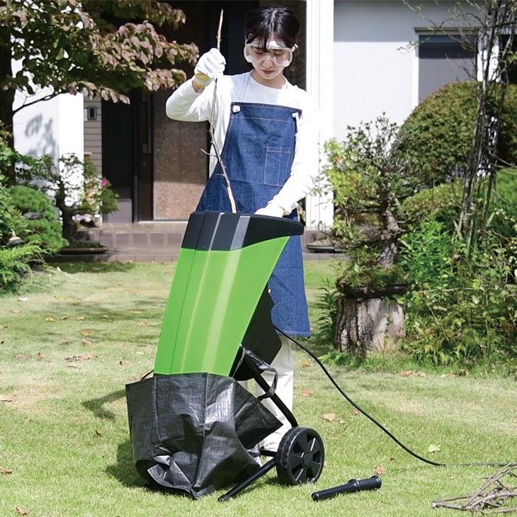 YAMAZEN 電動ガーデンシュレッダー YGS-30B 安全装置付 動作確認済