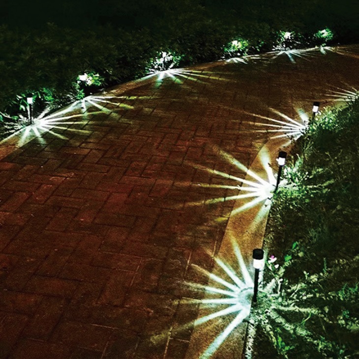 ソーラーガーデンライト 10本組