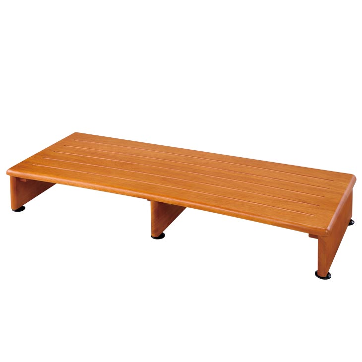 匠木工 木製収納付き玄関台 90cm幅