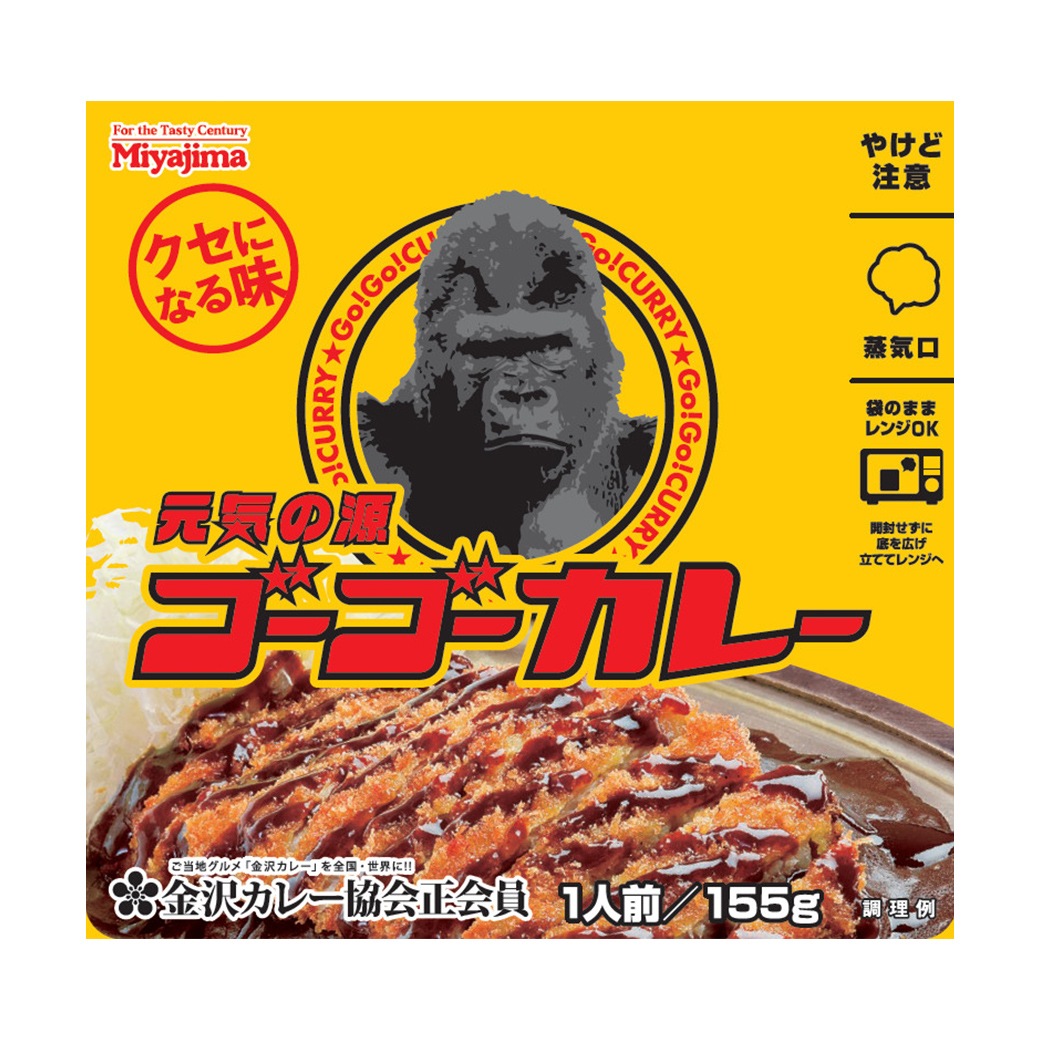 元気の源 ゴーゴーカレー 155g×3箱