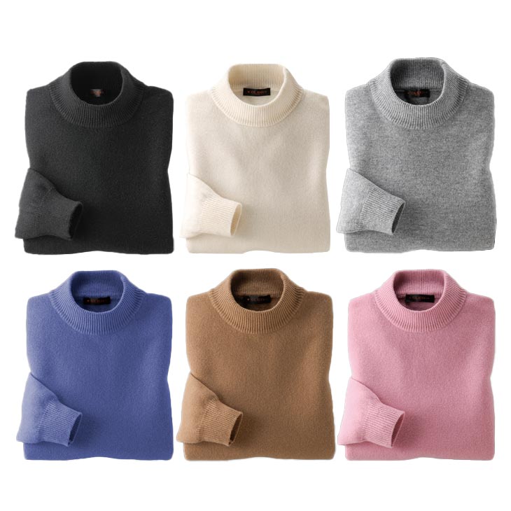 ウール100%洗えるセーター