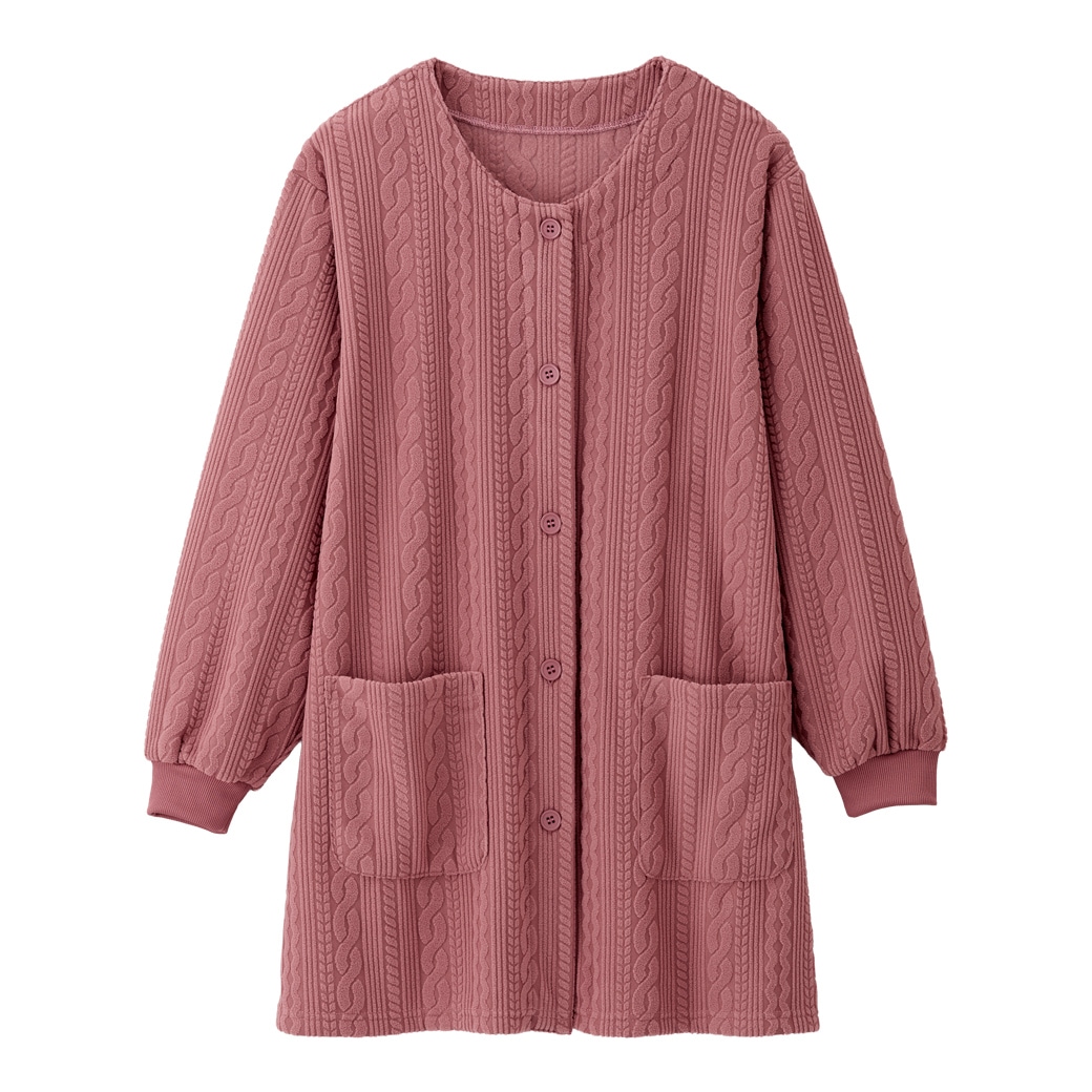 フリースケーブル柄 かっぽう 2色組 同サイズ