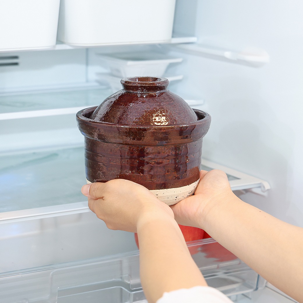 万古焼 レンジでご飯が炊ける土鍋