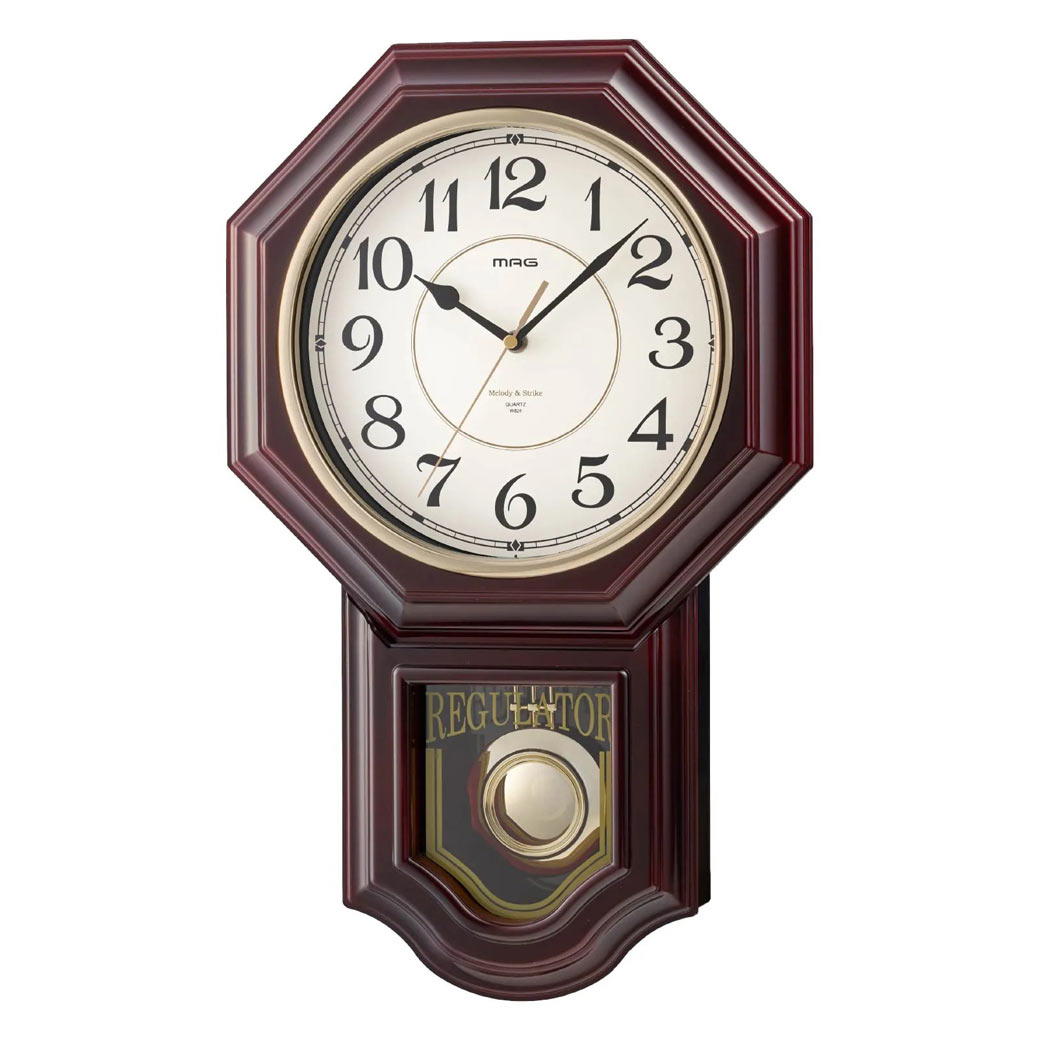 アンティーク調時報振り子時計 W828BRZ｜ファミリー・ライフ公式通販