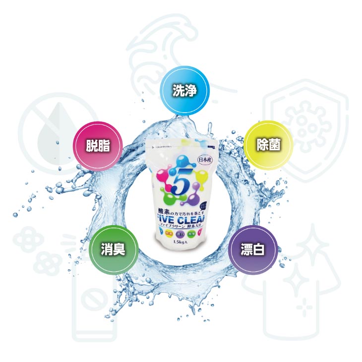 ファイブクリーン 1.5kg×1袋