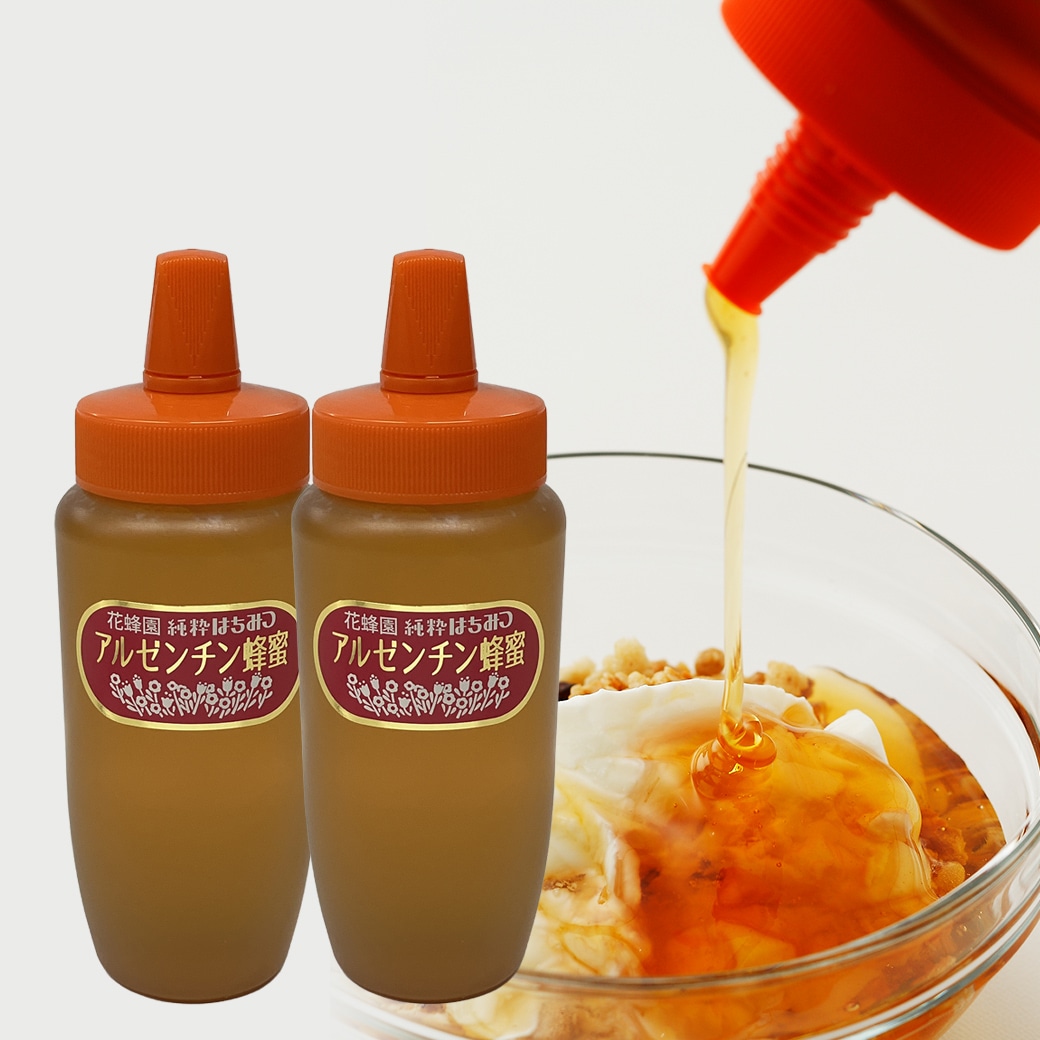 百花はちみつ アルゼンチン産 500g×2本