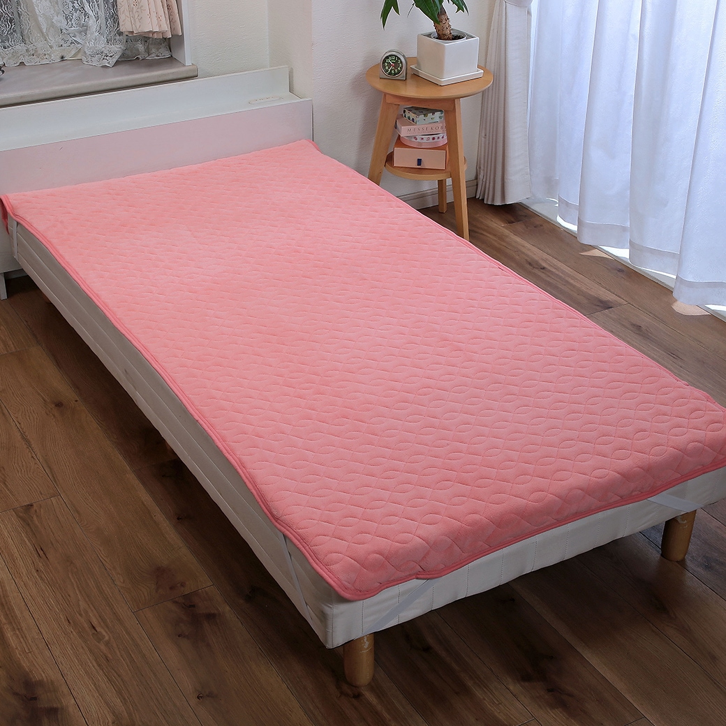 ぬくぬく&サラリのリバーシブル敷パッド シングル 100×205cm