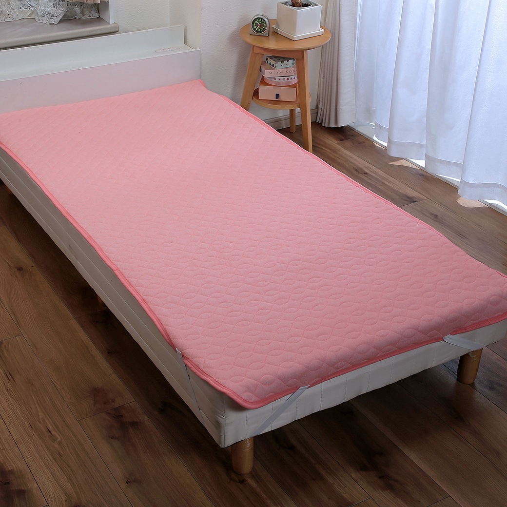 ぬくぬく&サラリのリバーシブル敷パッド シングル 100×205cm