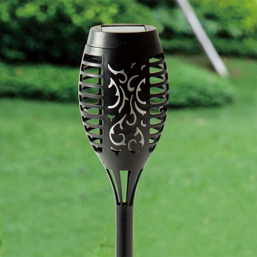 ソーラーガーデンライト 4本組