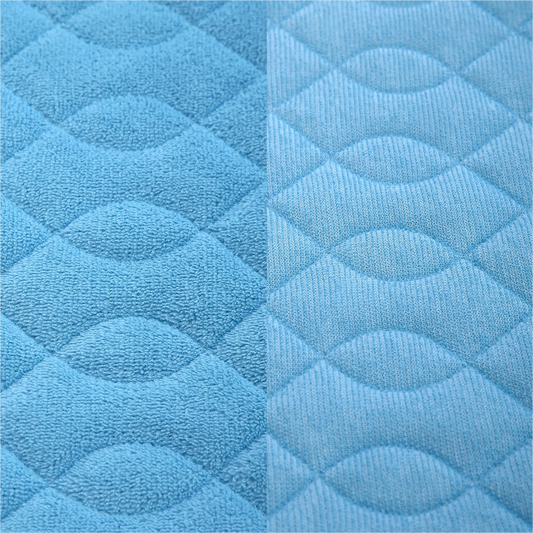 ぬくぬく＆サラリのリバーシブル敷パッド ダブル 140×205cm