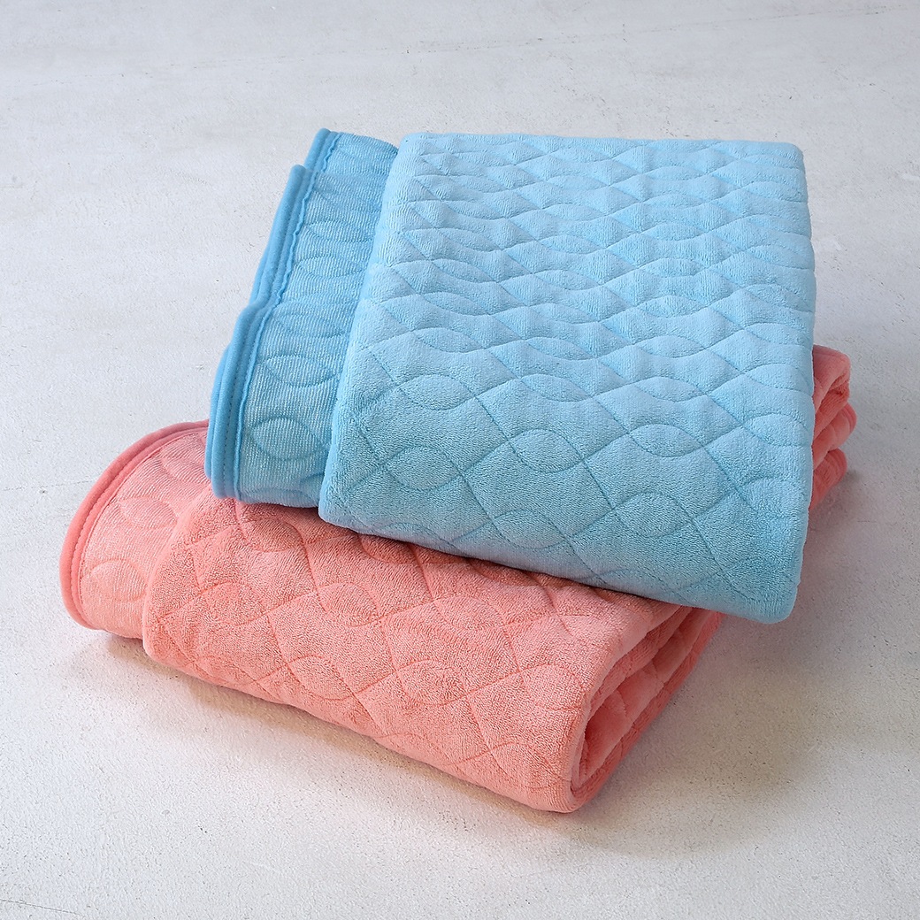 ぬくぬく&サラリのリバーシブル敷パッド ダブル 140×205cm