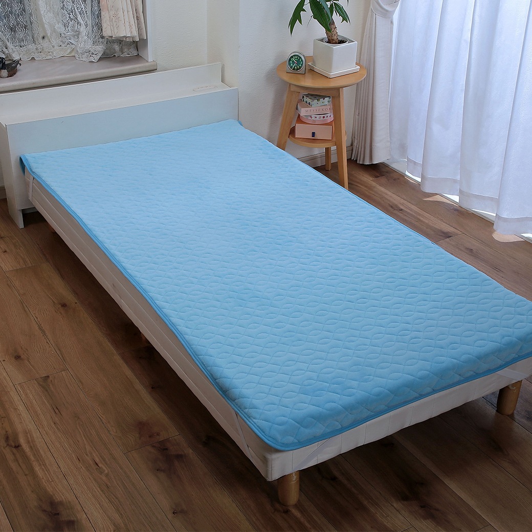 ぬくぬく&サラリのリバーシブル敷パッド ダブル 140×205cm