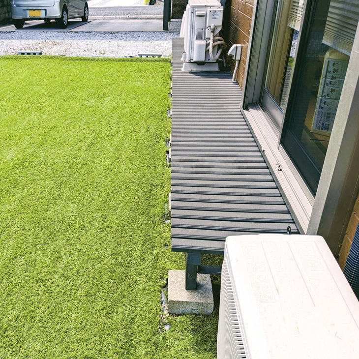 防草シート付きロール人工芝 100×1000cm