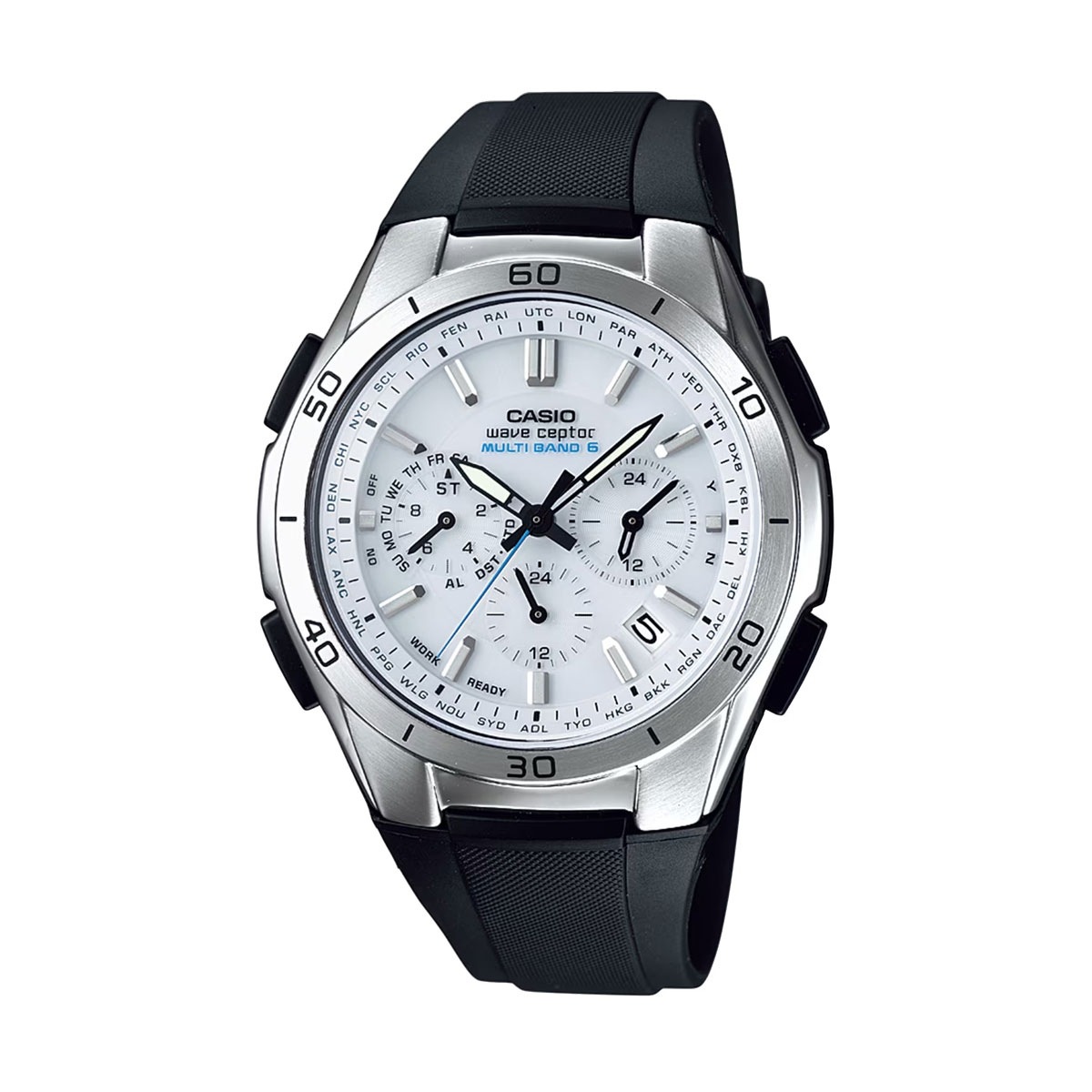 CASIO カシオ メンズ 電波ソーラー 腕時計 ウェーブセプター wave ceptor WVQ-M410