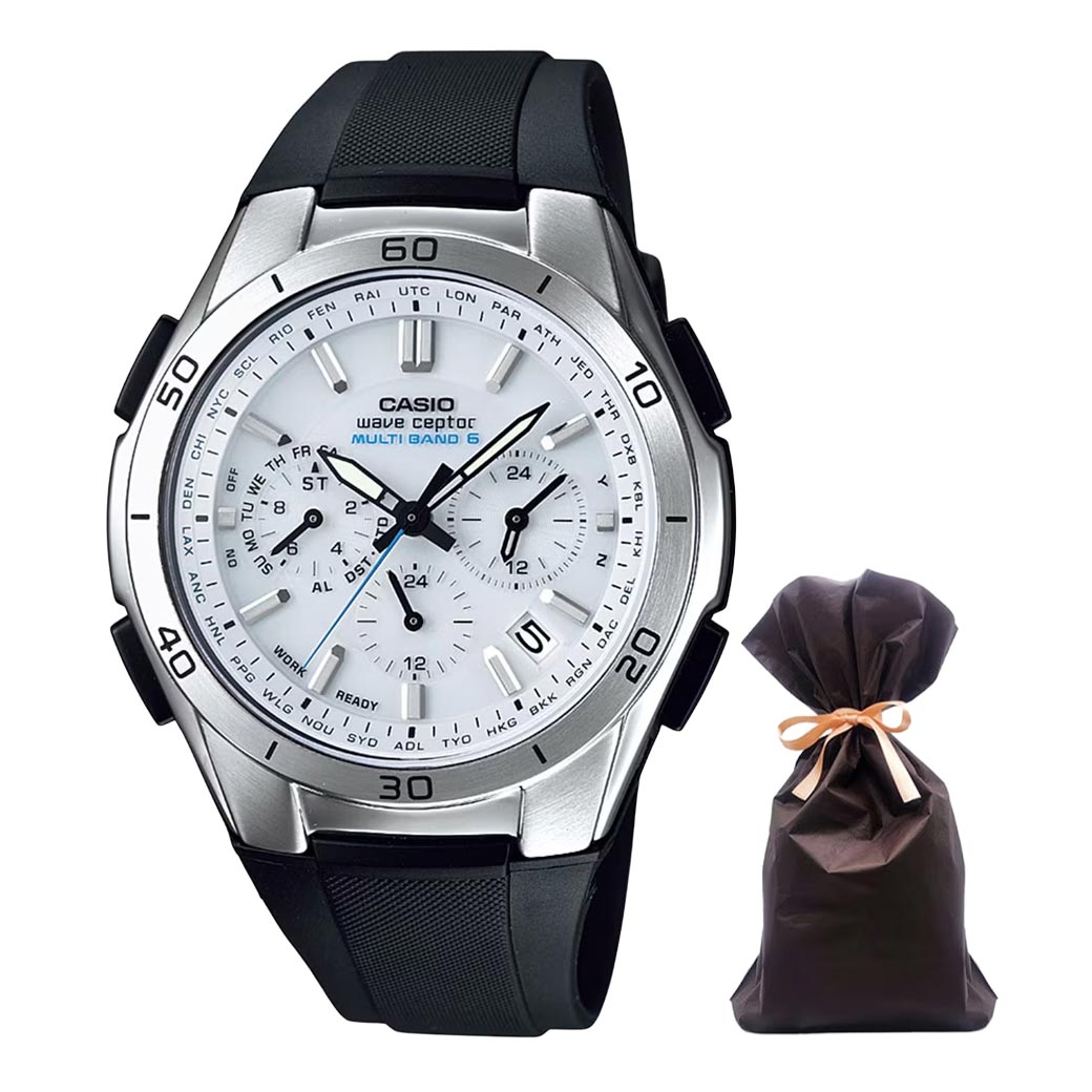 CASIO カシオ メンズ 電波ソーラー 腕時計 ウェーブセプター wave ceptor WVQ-M410