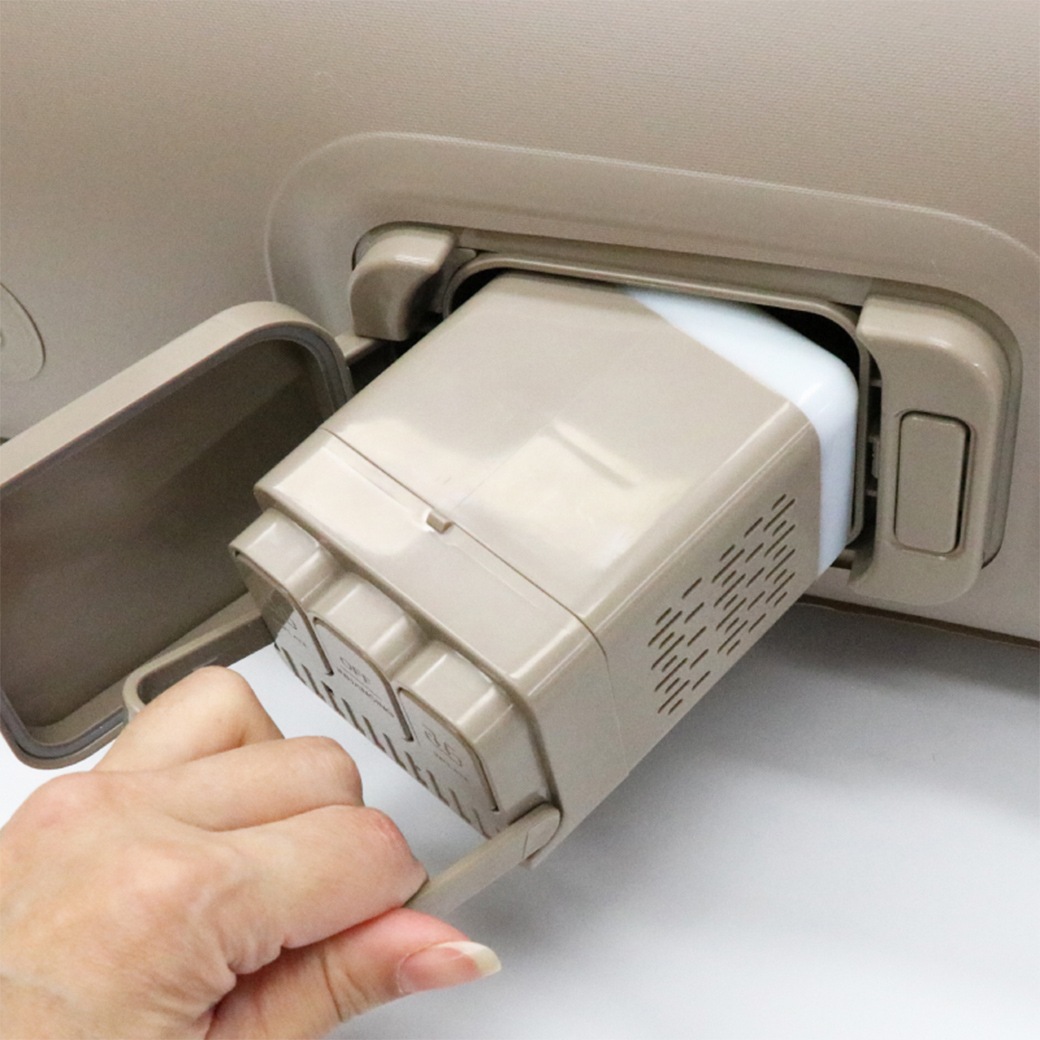 避難所に便利な充電式電動エアーベッド HWE-7691