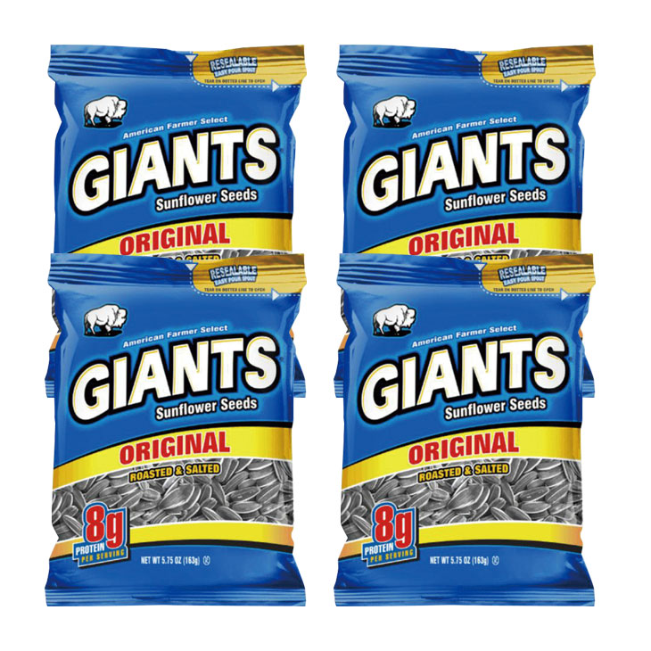 GIANTS ひまわりの種 163g×4袋 大谷翔平 エコバッグ付き
