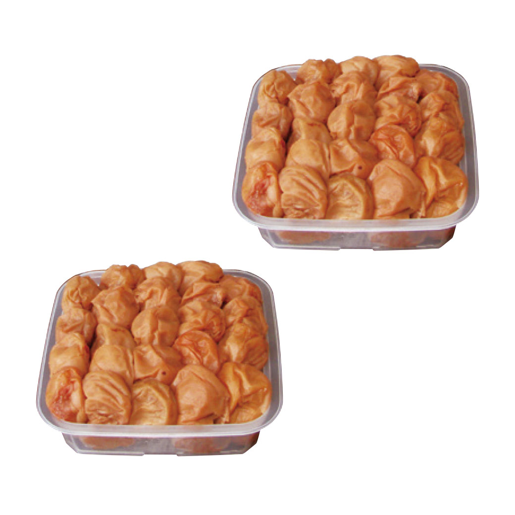 紀州南高梅つぶれ梅 塩分3% 1.2kg 600g×2個