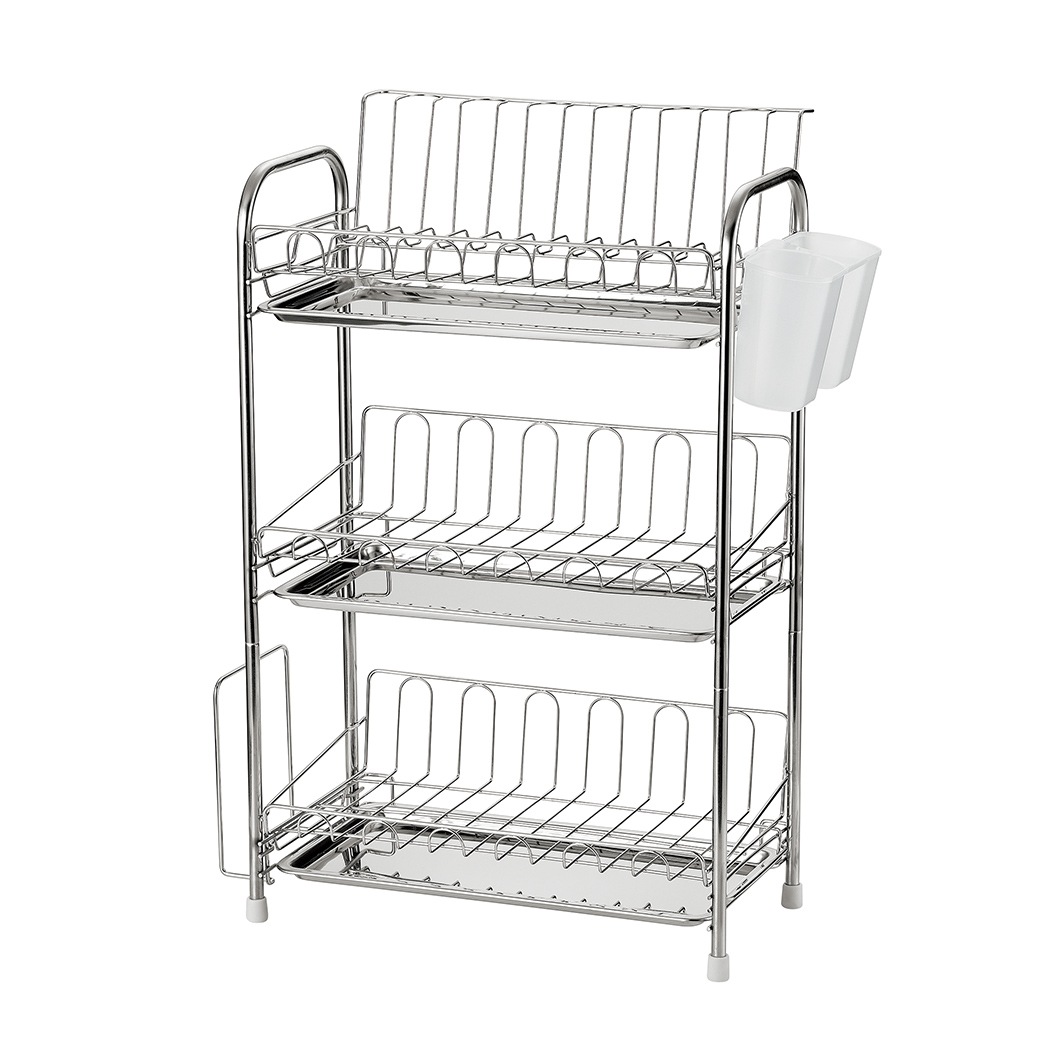 ステンレス製3段式水切りバスケット レギュラー HC-638