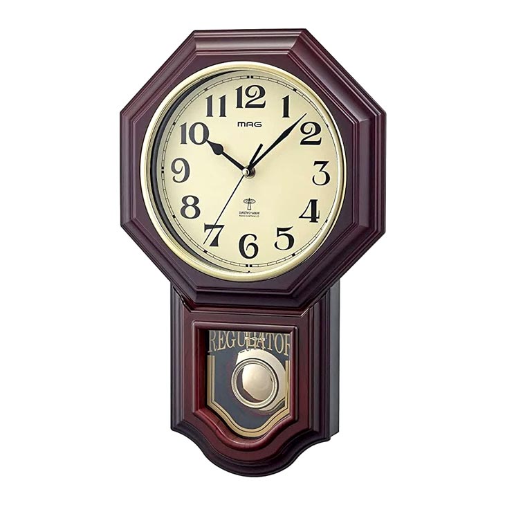 電波振り子時計 鹿鳴館DX W-640