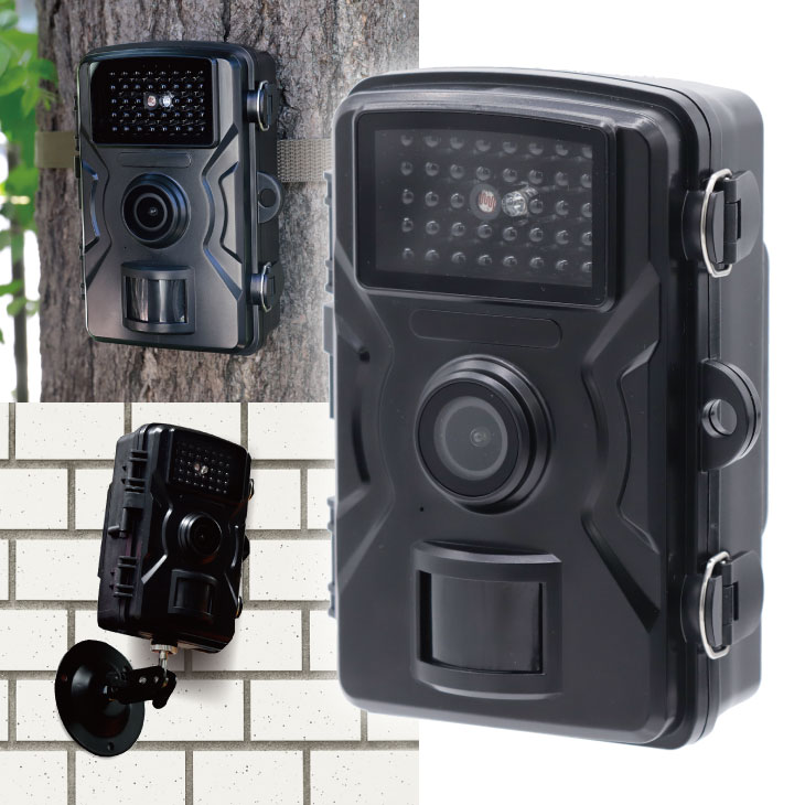 ファミラ 赤外線無人撮影カメラ SDカード32GB付き