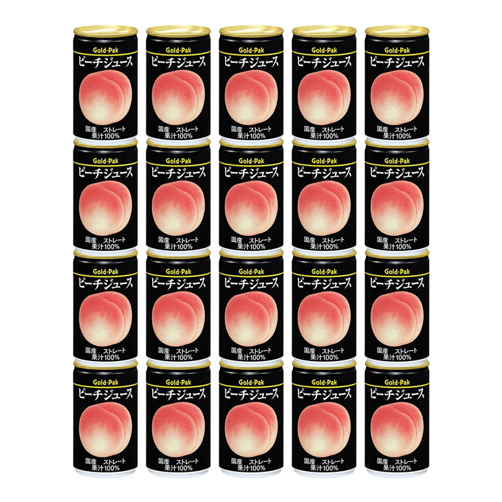 ピーチジュース 160g×20缶