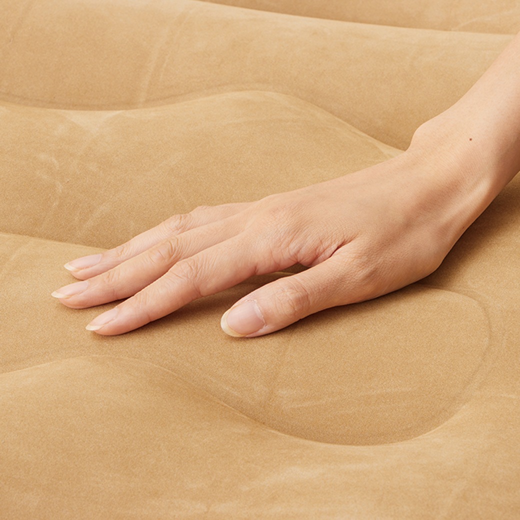 背もたれ付き電動エアーベッド ロータイプ ワイド