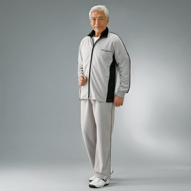 フランコ・コレツィオーニ 切替ジャージスーツ